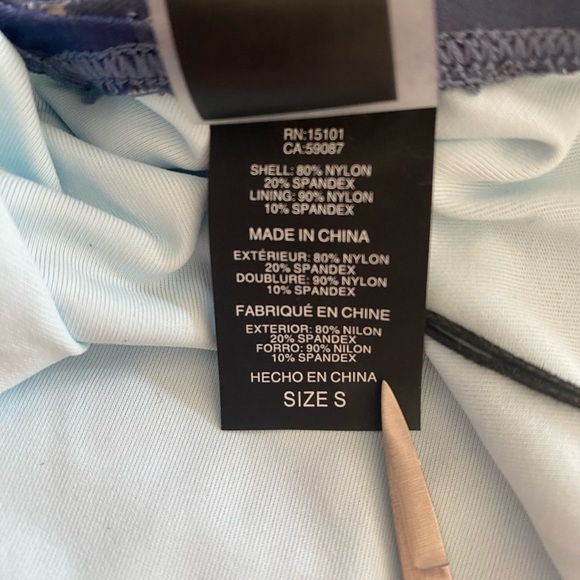 Dolce Vita Pigeon Matisse Floral One Piece Swimsuit NWT Size S - Picture 7 of 8